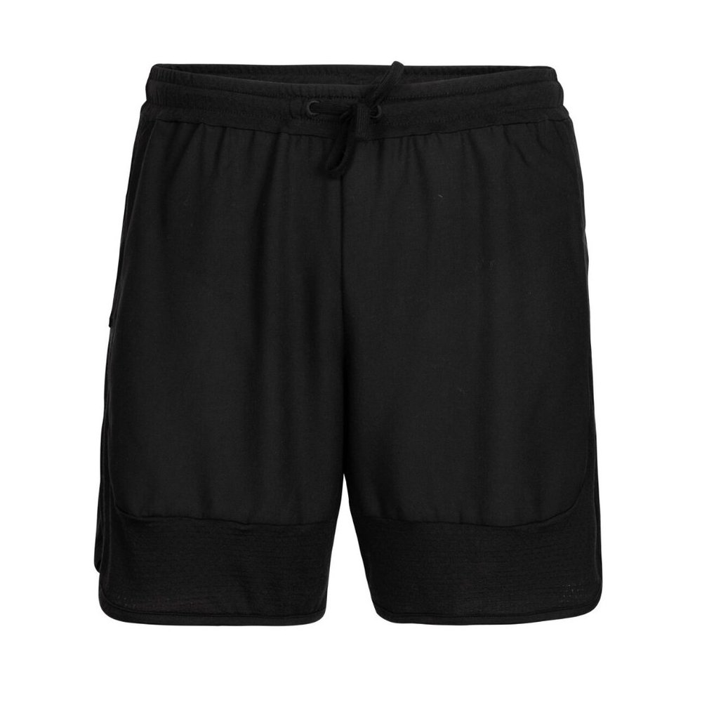 NWT! Icebreaker Men's ZoneKnit™ Merino 5.5'' Shorts Black‎  / Medium - Picture 6 of 8